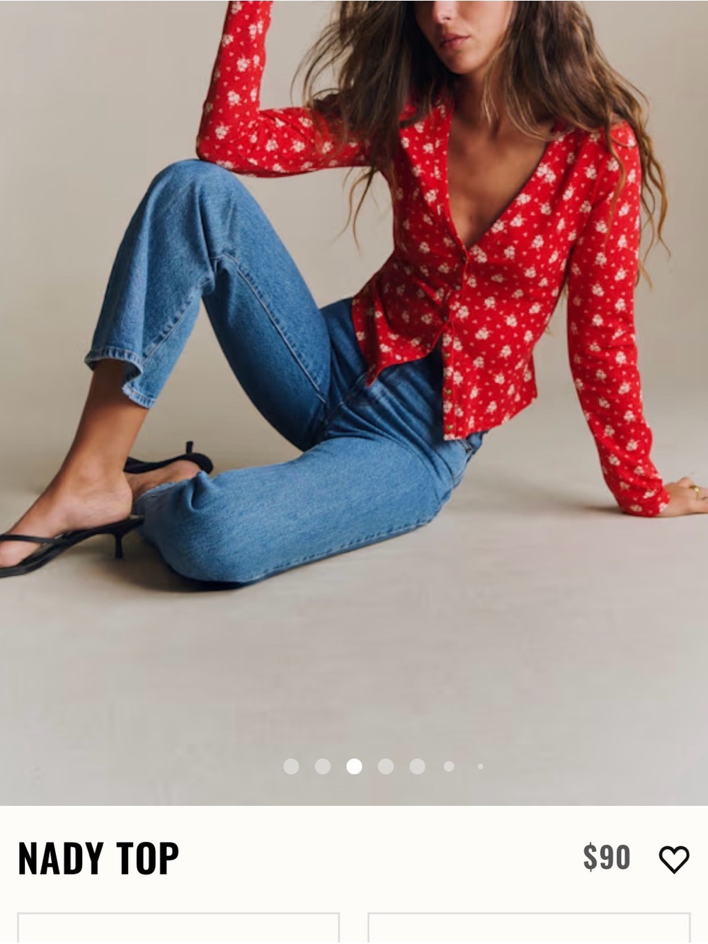 New Sezane top